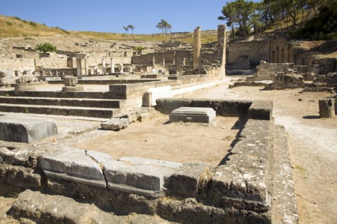 Ancient Kamiros, Rhodes, Greece, Europe
