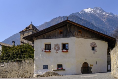 Stachelburg Castle, Parcines, Venosta Valley, South Tyrol, Italy, Europe
