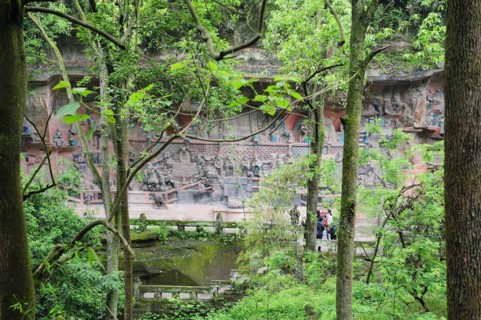 Dazu rock carvings, china