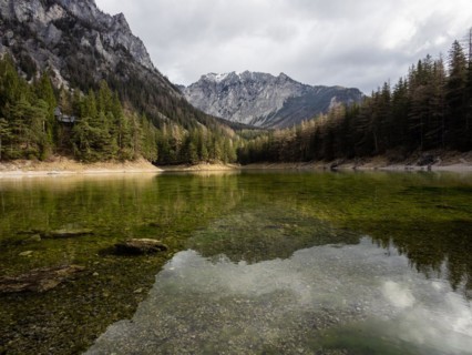 Gruener See, Tragoess, Styria, Austria, Europe