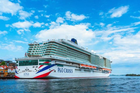 IONA PandO CRUISES in STAVANGER, Norway, Europe