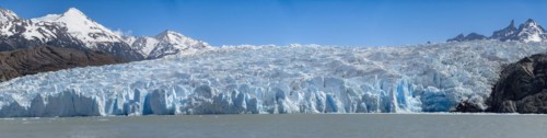 Panorama, Glacier, Lago Grey, Torres del Paine National Park, Parque Nacional Torres del Paine,