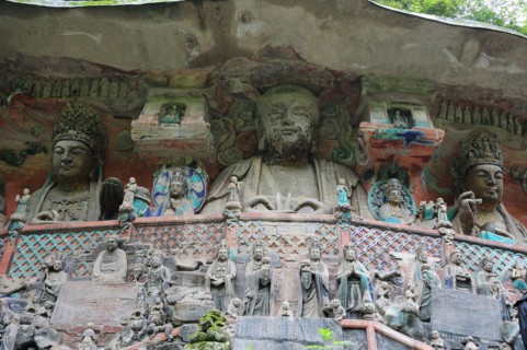 Dazu rock carvings, china