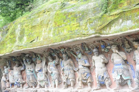Dazu rock carvings, china