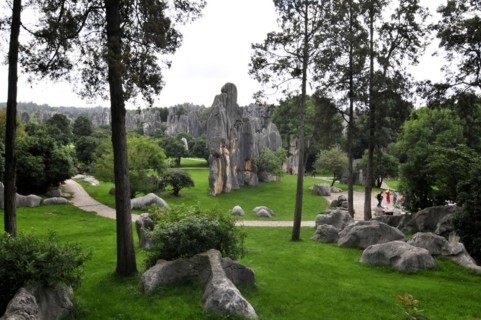 Shilin stone forest, china