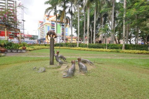 Kuching city, sarawak, malaysia