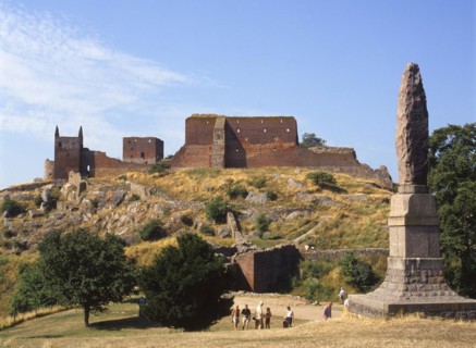 Hammershus was Scandinavia's largest medieval fortification and is one of the largest medieval