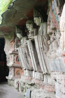 Dazu rock carvings, china