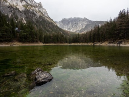 Gruener See, Tragoess, Styria, Austria, Europe