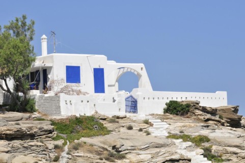 Paros island, landscape, sea, greece