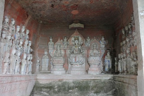 Dazu rock carvings, china