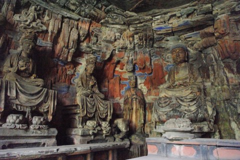 Dazu rock carvings, china