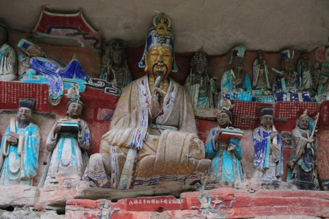 Dazu rock carvings, china