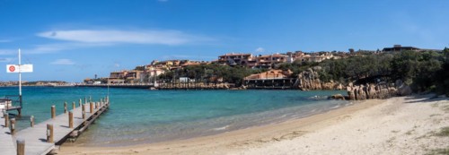 Boat landing stage, Porto Cervo, Costa Smeralda, Sardinia, Italy, Europe