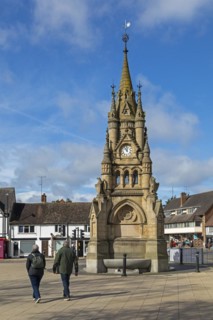 Clock tower, Stratford upon Avon, England, Great Britain