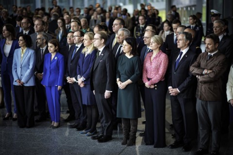 Ceremony to mark the 75th anniversary of the signing of the founding document of the North Atlantic