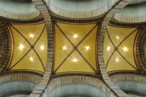 Marseille Cathedral or Cathedrale Sainte-Marie-Majeure de Marseille, 1852-1896, Marseille, View