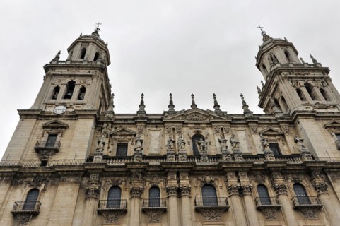 Jaen, Catedral de Jaen, Cathedral of Jaen from the 13th century, Renaissance art epoch, Jaen,