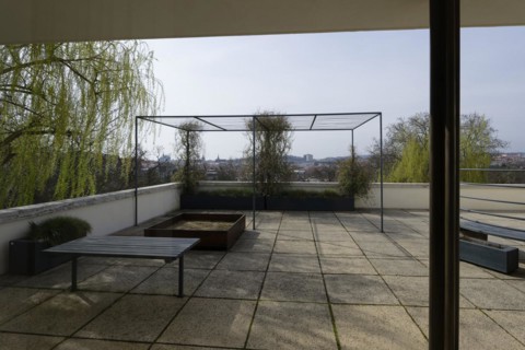 Children's terrace, Villa Tugendhat (architect Ludwig Mies van der Rohe, UNESCO World Heritage