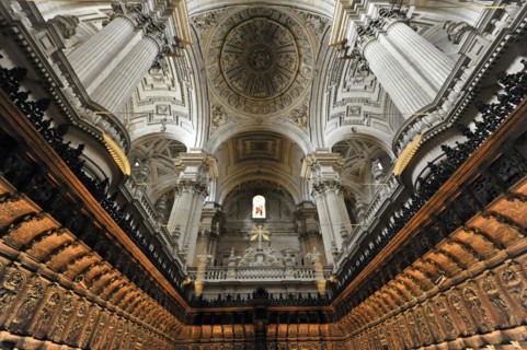 Jaen, Catedral de Jaen, Cathedral of Jaen from the 13th century, Renaissance art epoch, Jaen,