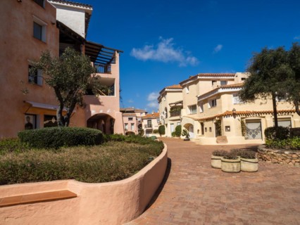 Typical buildings in the town centre, Porto Cervo, Costa Smeralda, Sardinia, Italy, Europe