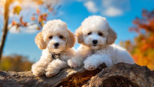 AI generated, animals, mammals, dog, domestic dogs (Canis lupus familiaris), two animals, white,