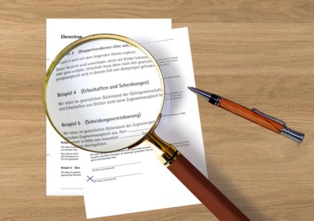 Take a close look at your marriage contract