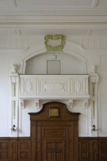 Interior view, Hall, Janacek Academy of Music and Performing Arts, Brno, Brno, Jihomoravsky kraj,