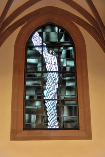 St. Kilian's Cathedral, St. Kilian's Cathedral, Wuerzburg, A modern stained glass window,