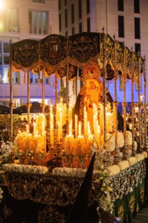 Good Friday procession in Barcelona, Spain, Europe
