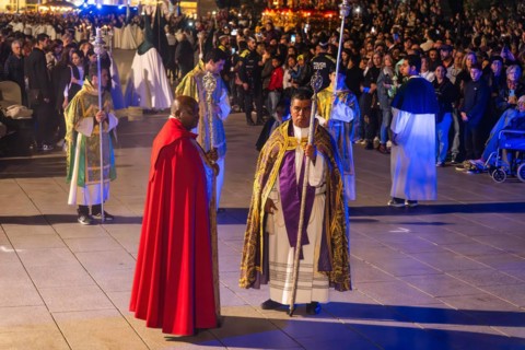 Good Friday procession in Barcelona, Spain, Europe
