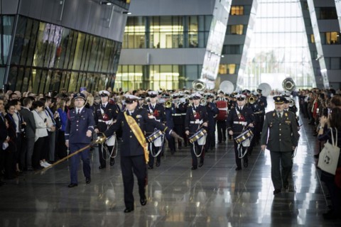 Ceremony to mark the 75th anniversary of the signing of the founding document of the North Atlantic