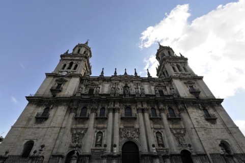Jaen, Catedral de Jaen, Cathedral of Jaen from the 13th century, Renaissance art epoch, Jaen,