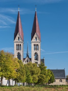 The Gothic Cathedral of St Stephen and St Sixtus, Halberstadt, Saxony-Anhalt, Germany, Europe