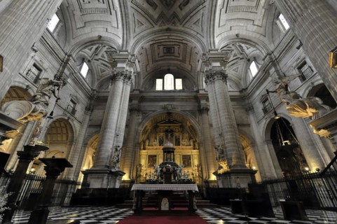 Jaen, Catedral de Jaen, Cathedral of Jaen from the 13th century, Renaissance art period, Jaen, Wide