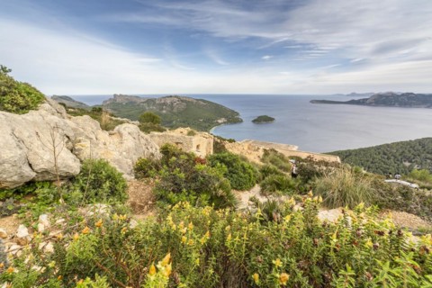 Amazing landscape of Formentor, Mallorca in Spain