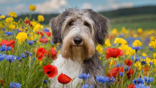 Ai generated, animal, animals, mammal, mammals, a, single animal, bobtail, (Canis lupus