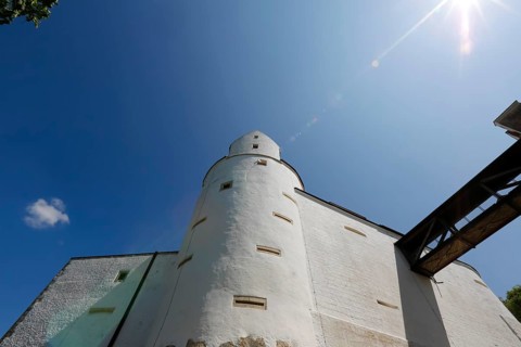 Wildenstein Castle, Spornburg, medieval castle complex, best preserved fortress from the late