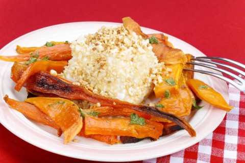 South German cuisine, butternut squash, butternut squash, baked squash with goat's cheese, cheese