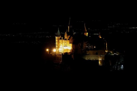 Hohenzollern Castle, ancestral castle of the princely family and former ruling Prussian royal and
