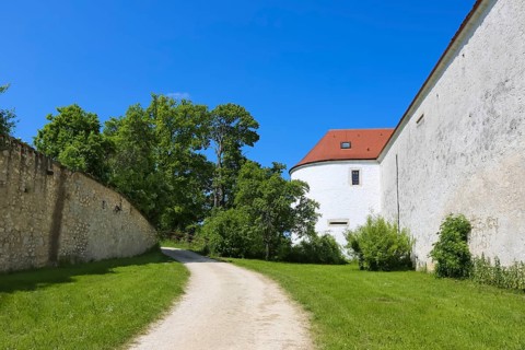 Wildenstein Castle, Spornburg, medieval castle complex, best preserved fortress from the late