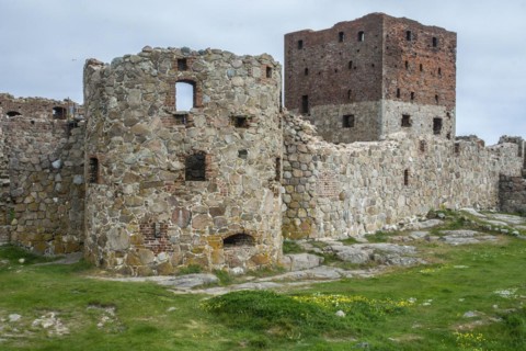 Hammershus was Scandinavia's largest medieval fortification and is one of the largest medieval