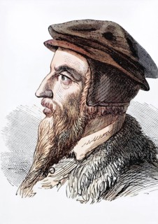 John Calvin, 1509 to 1564, French Protestant theologian of the Reformation, Historical, digitally