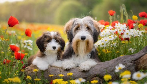 KI generated, animal, animals, mammal, mammals, bobtail, (Canis lupus familiaris), dog, dogs,