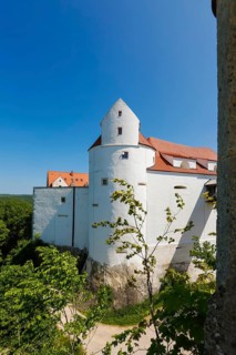 Wildenstein Castle, Spornburg, medieval castle complex, best preserved fortress from the late