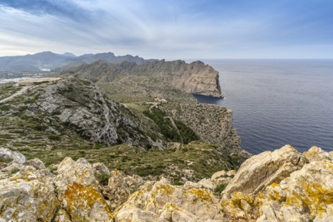 Amazing landscape of Formentor, Mallorca in Spain