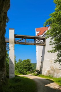 Wildenstein Castle, Spornburg, medieval castle complex, best preserved fortress from the late