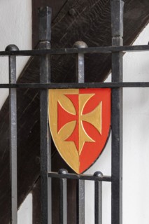 Coat of arms, William Shakespeare's classroom and town hall, Stratford upon Avon, England, Great