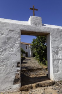Gate to the Iglesia Conventual de San Buenaventura, Convento de Buenaventura, former Franciscan