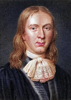 John Milton, 1608-1674, an English poet, political thinker and civil servant, Historical, digitally